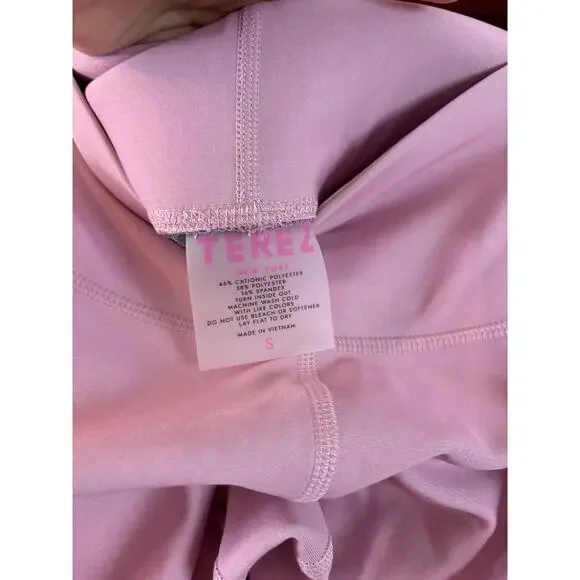 NWT Terez Women’s Psychedelic Butterfly Duoknit Leggings Pink Size Small - Picture 5 of 7